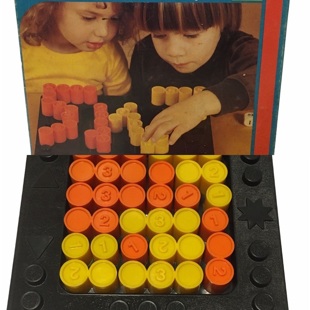 Orda 1 2 3 GO !BoardGame Numbers Values Complete